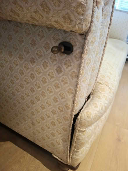 Photo of free Victorian drop-arm sofa (Lochwinnoch) #2