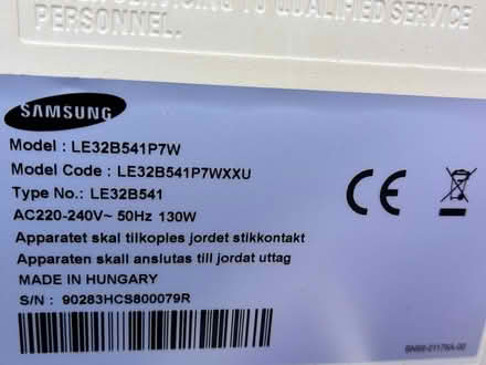 Photo of free TV Samsung 32” screen (Cupar KY15) #2