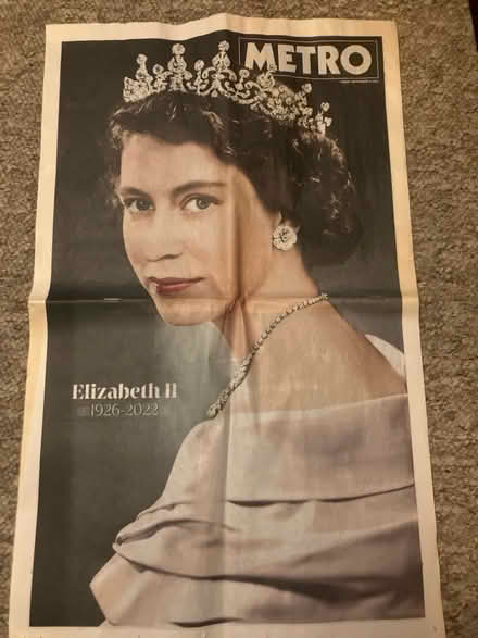 Photo of free Commemorative newspaper (Surbiton KT5) #1