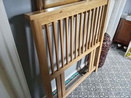 Photo of free Single wooden headboard (Hollington TN38) #1