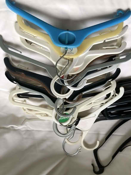 Photo of free Assorted Children's Coat Hangers (Harrogate HG2) #1