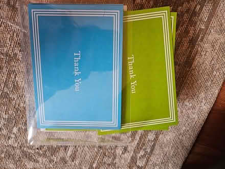 Photo of free Thank you cards (Waltham) #4