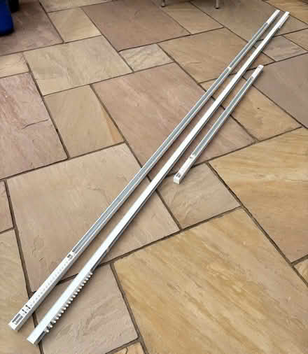 Photo of free 3 white vertical blind headrails (Burton Joyce NG14) #1