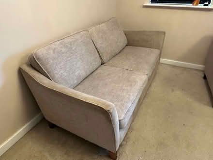 Photo of free Beige Fabric 3 Seater Sofa Couch (Leeds LS10) #4