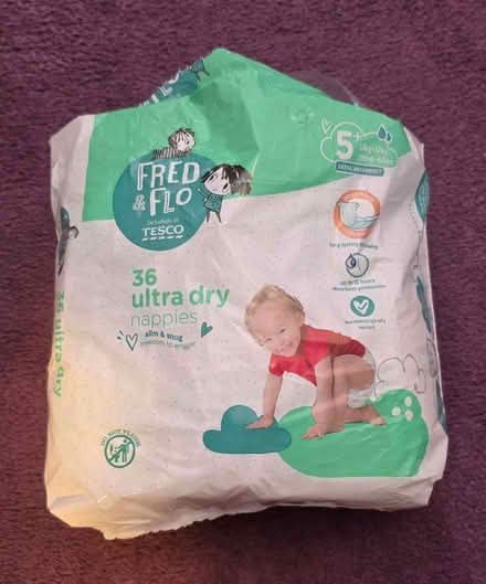 Photo of free Disposable nappies (almost full pack) (Pilrig EH6) #1