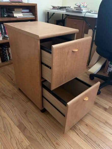 Photo of free Office Max Rolling File Cabinet (Arden Manor) #2