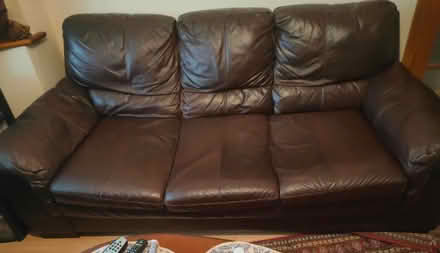 Photo of free Brown sofa (South Harrow HA2) #1