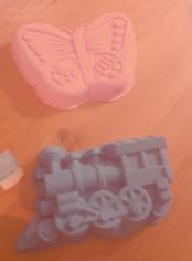 Photo of free Butterfly and train set jelly moulds (South Heighton BN9) #1