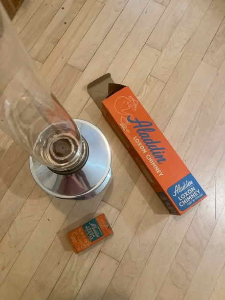 Photo of free Vintage oil lamp never used (East Finchley N2) #2