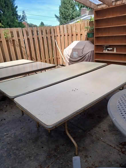 Photo of free Tables (East side Burlington) #2