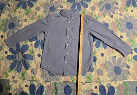 Photo of free Kid's Blue Collared Button-up M(8) (West 7th) #3