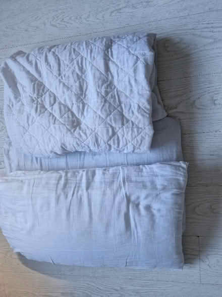 Photo of free 2 pillows and 1 mattress protector. (South Norwood SE25) #1