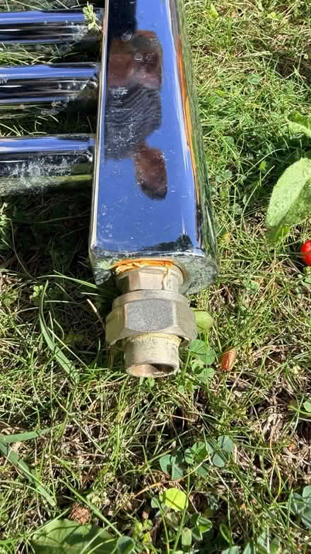 Photo of free Chrome Bathroom Radiator (Broadstsirs CT10) #3