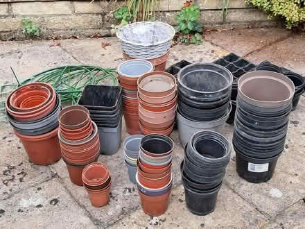 Photo of free Plant pots and supports (Crawley) #1