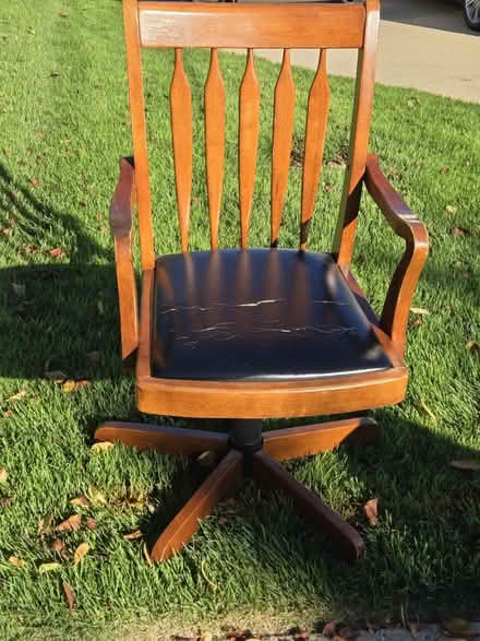 Photo of free JFK's Classic Hardwood Chair (Potomac Rockville) #2