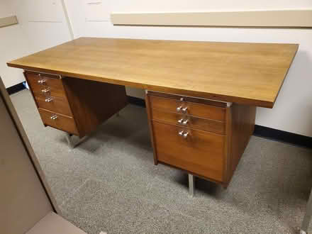 Photo of free Wood desk, 6 foot wide (South Bellevue) #1