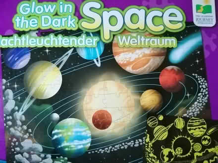 Photo of free Space glow in dark jigsaw (Worcester) #1