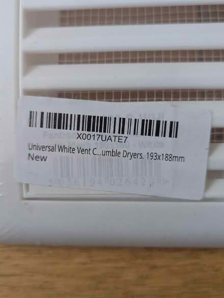 Photo of free Ventilation cover (Battle RG30) #2