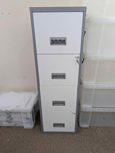 Photo of free Steel filing cabinet (Bath, BA1) #1
