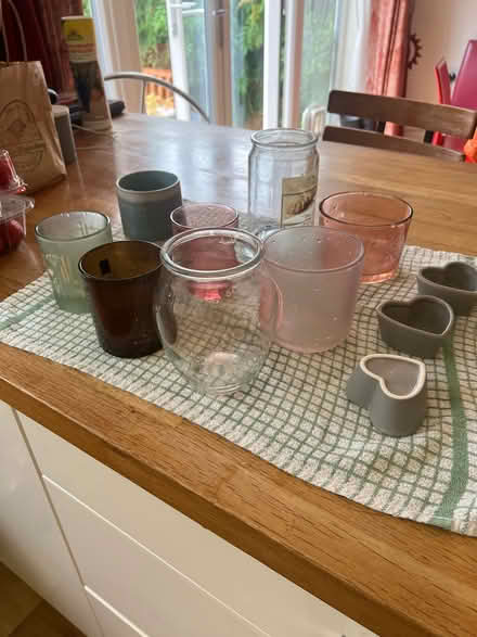 Photo of free Candle jars (Winchmore Hill N21) #1