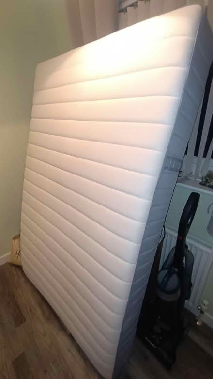 Photo of free Ikea queen size mattress (High Green Sheffield S35) #1