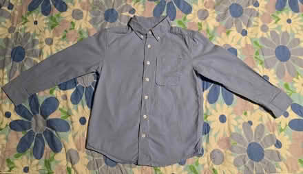 Photo of free Kid's Blue Collared Button-up M(8) (West 7th) #1