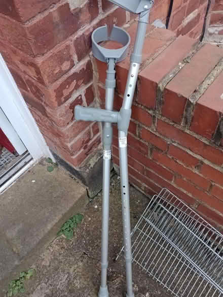 Photo of free Pair of crutches (Gosforth) #1