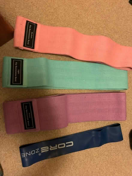Photo of free Exercise resistance bands (Bernards Heath AL1) #1