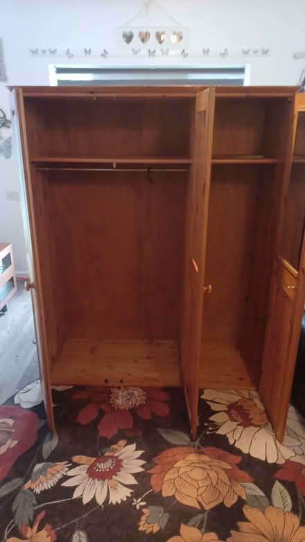 Photo of free Triple door wardrobe (Seacroft LS14) #2