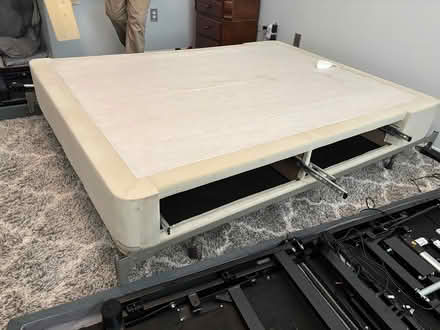 Photo of free Queen bed frame with storage under (Four Seasons Beaumont) #2