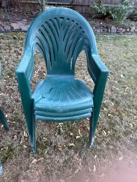 Photo of free Outdoor chairs (Near Murray and Hart) #2