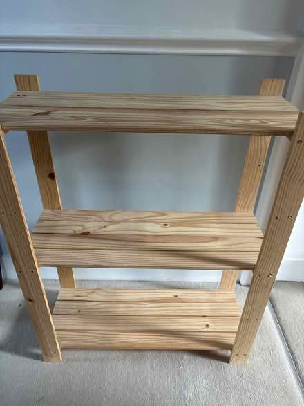 Photo of free Basic wooden shelves (Kingston Gate KT2) #1