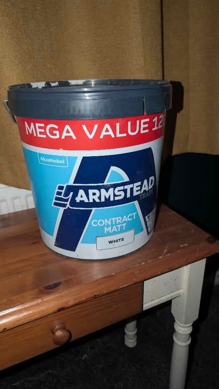 Photo of free 12ltr white paint (Twerton BA2) #1