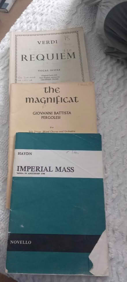 Photo of free 3 music scores (Uffculme, nr Cullompton) #1