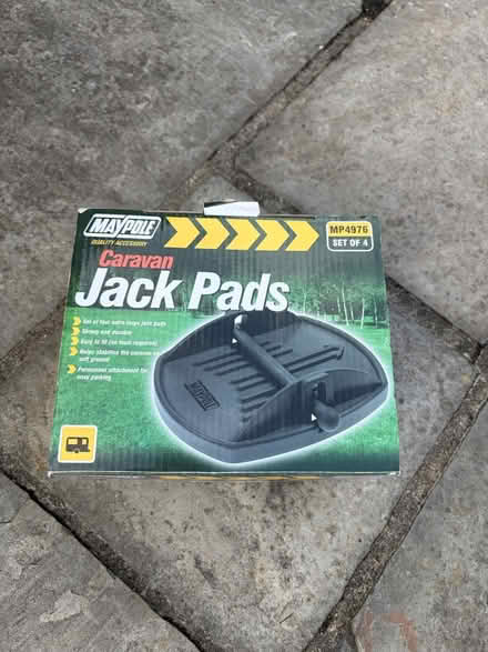 Photo of free Caravan Jack pads x4 (Billericay CM11) #1
