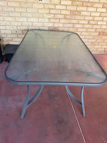 Photo of free Outdoor glass table (Ocean reef) #1