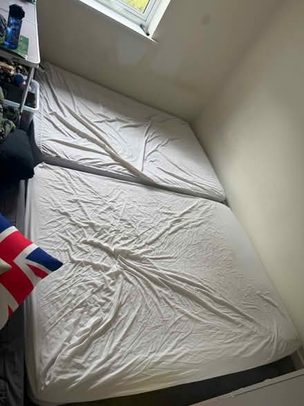 Photo of free 2 x Double Mattress with covers (Kingswood Bristol BS15) #1