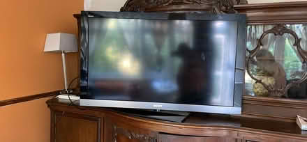 Photo of free 46 inch TV , remote, power cable (Earlham NR4) #1