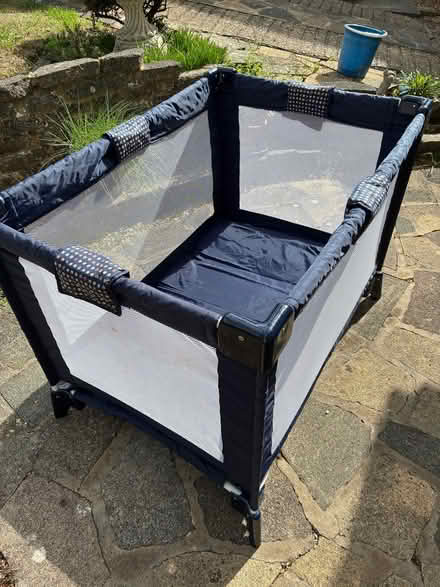 Photo of free Child’s Travel Cot. (Northchurch HP4) #2