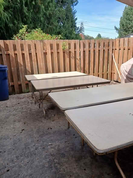 Photo of free Tables (East side Burlington) #3