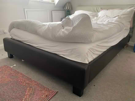Photo of free double bed with mattress (Newington Green N5) #4