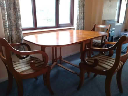 Photo of free Dining room table (Moreton Hall IP32) #1