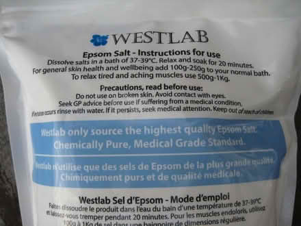 Photo of free Epsom Bath salts (Ruddington NG11) #2