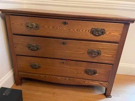 Photo of free 3 drawer chest (Newtonville) #1