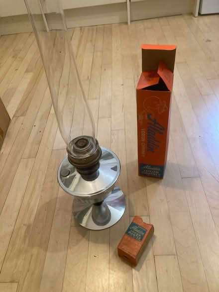 Photo of free Vintage oil lamp never used (East Finchley N2) #1
