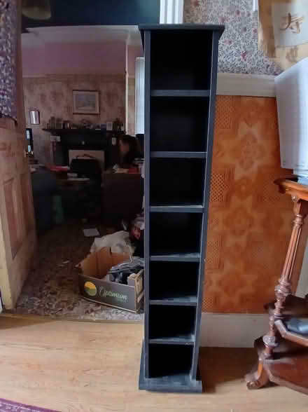 Photo of free Tall old CD shelves (Ormskirk L40) #1