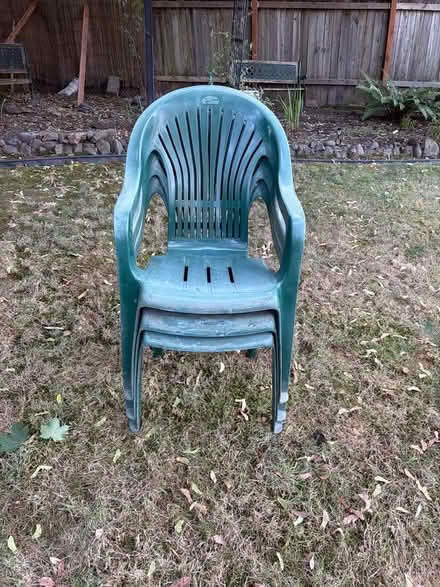 Photo of free Outdoor chairs (Near Murray and Hart) #1