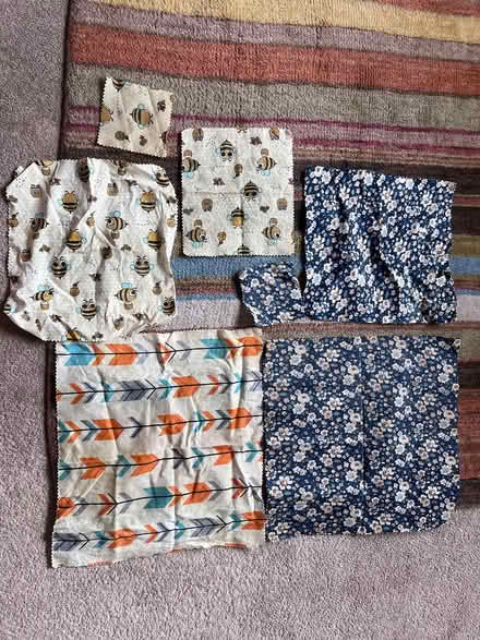 Photo of free Collection of used wax wraps (Lower Caversham) #1