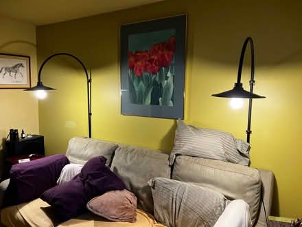 Photo of free Two lamps that attach to the wall (6831 NE Claremont Ave,) #1