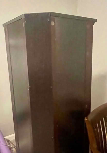 Photo of free Tall corner shelf unit (Carmel, by Palladium) #1
